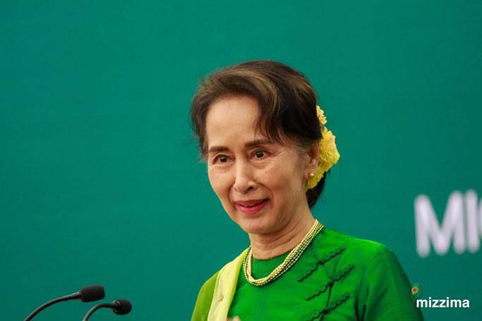 State Counsellor Aung San Suu Kyi. Photo: Min Min/Mizzima