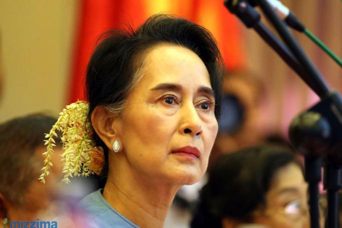 National League for Democracy chairperson Aung San Suu Kyi. Photo: Thet Ko/Mizzima

