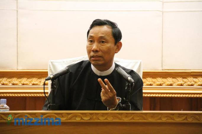 Ousted? Thura U Shwe Mann, president of the USDP and parliament speaker. Photo: Mizzima
