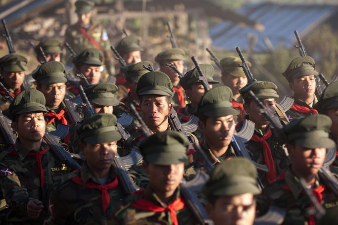 Taaung National Liberation Army (TNLA). Photo: AFP