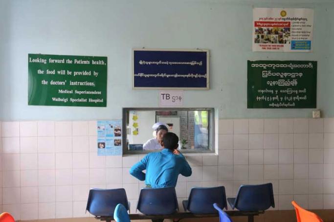 A tuberculosis department at a Specialist Hospital in North Okkalapa, Yangon. Photo: Mizzima
