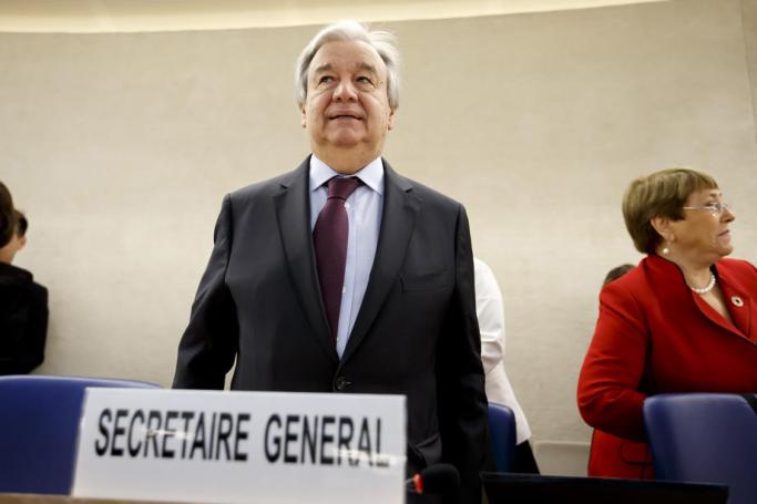 Antonio Guterres, UN Secretary General. Photo: EPA