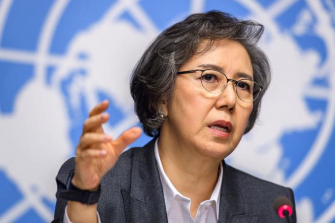 United Nations (UN) Special Rapporteur to Myanmar Yanghee Lee. Photo: AFP
