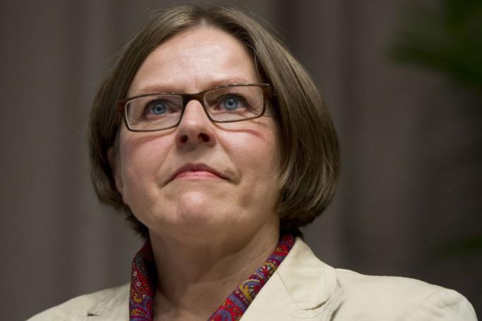Heidi Hautala, Minister of International Development of Finland. Photo: AFP
