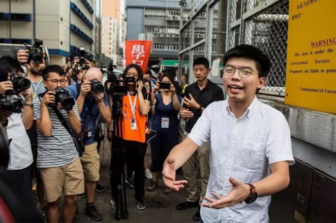 US Secretary of State Antony Blinken called for the release Friday of four Hong Kong democracy activists who were jailed for taking part in the vigil (ISAAC LAWRENCE AFP/File)