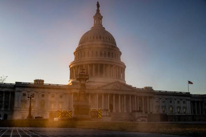 The US Capitol building. Photo: EPA
