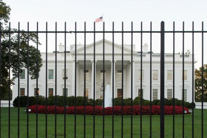 The North Fence of the White House in Washington DC, USA. EPA/MICHAEL REYNOLDS
