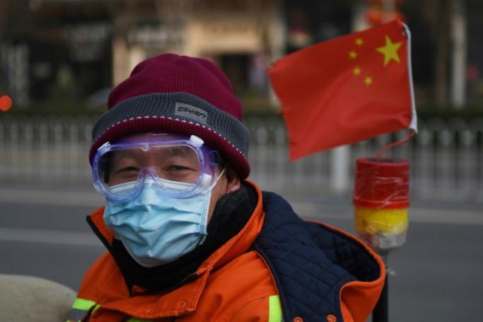 The virus has infected thousands in China and spread to dozens of other countries (AFP PHOTO/ GREG BAKER)
