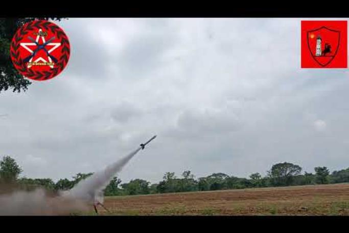 Embedded thumbnail for Junta artillery unit in Sagaing attacked twice in five days