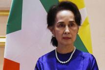 Myanmar's ousted civilian leader Aung San Suu Kyi was jailed in December for incitement against the military and breaching Covid rules and faces several other charges (AFP/STR)