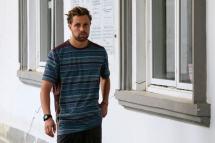 French national Arthur Desclaux, who was arrested for flying a drone near the Myanmar parliament, is seen at the immigration office in Naypyidaw on March 6, 2019. Photo: AFP