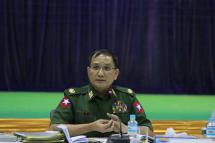 Permanent Secretary of Ministry of Defence, Brig. Gen. Aung Kyaw Hoe. Photo: Min Min/Mizzima
