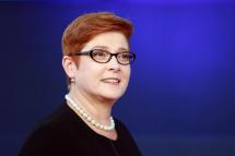 Australian Foreign Minister Marise Payne arrives for the Asem 12, Asia-Europe Meeting in Brussels, Belgium, 18 October 2018. Photo: Stephanie Lecocq/EPA