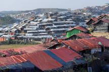 The Jamtoli refugee camp near Cox's Bazar, Bangladesh. Photo: EPA