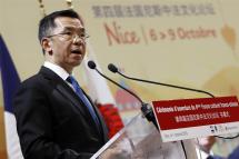 Chinese ambassador to France Lu Shaye. Photo: EPA