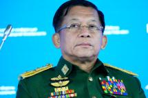 Commander-in-Chief of Myanmar's armed forces, Senior General Min Aung Hlaing. Photo: EPA