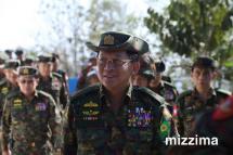 Defence Services C-in-C Senior Gen. Min Aung Hlaing. Photo: Mizzima