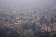 New Delhi aerial shot. Photo: AFP