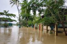 Flood in Karen State. Photo: MOI