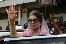 Former Bangladeshi prime minister and Bangladesh Nationalist Party (BNP) leader Khaleda Zia. Photo: Munir Uz Zaman/AFP
