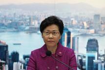 Hong Kong's Chief Executive Carrie Lam. Photo: EPA