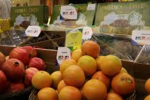 Sustainable agriculture - Israeli food at a marketplace. Photo: Mizzima
