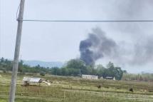 The Kachin Independence Army (KIA) said it downed the helicopter gunship during fierce clashes near the town of Momauk in the country's far north.