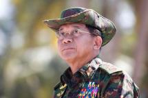 Myanmar's military Commander-in-Chief, Senior General Min Aung Hlaing. Photo: EPA