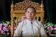 Myanmar President Win Myint. Photo: Min Min/Mizzima
