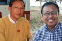 Htin Lin Oo (R) and Maung Tha Cho (L).