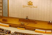 Union Parliament, Nay Pyi Taw. Photo: EPA
