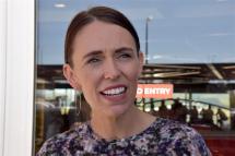 Prime Minister of New Zealand Jacinda Ardern speaks to the media a day after announcing her resignation at Hawke's Bay Airport in Napier, New Zealand, 20 January 2023. Photo: EPA