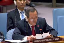 N.Korea Ambassador at UN Security Council