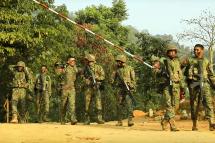 Soldiers from the Arakan Army. Photo: AA