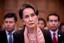 A handout photo made available by the International Court of Justice (ICJ) shows Myanmar State Counselor Aung San Suu Kyi appearing before the ICJ on the first day of hearings in the case the Gambia vs Myanmar, at the Peace Palace in The Hague, Netherlands, 10 December 2019. Photo: EPA