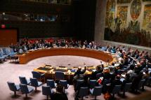 (File) UN Security Council Meeting. Photo: EPA
