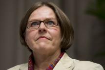 Heidi Hautala, Minister of International Development of Finland. Photo: AFP