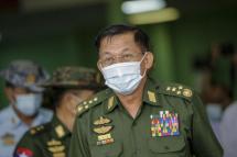 Min Aung Hlaing . Photo: EPA