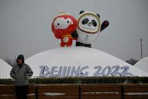 A coronavirus cluster has been detected in Beijing just weeks before the start of the Winter Olympics (AFP/Noel Celis)