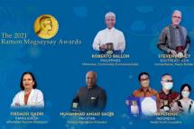 The 2021 Ramon Magsaysay Awardees. Photo: the Ramon Magsaysay Award Facebook page