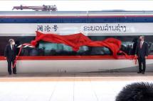 The train will connect the Chinese city of Kunming to the Laotian capital Vientiane (AFP/STR)