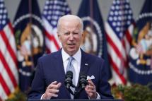 US President Joe Biden in Washington. Photo: AFP