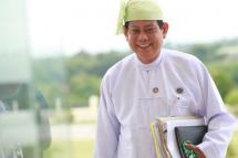 U Htay Oo, USDP Joint-Chairman/Vice Chairman  Photo: Min Min/Mizzima
