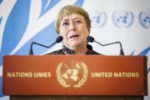 United Nations High Commissioner for Human Rights Michelle Bachelet. Photo: EPA