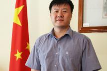 China’s consul-general in Mandalay, Mr Wang Yu. Photo: Mark Yang
