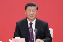 Chinese President Xi Jinping, also general secretary of the Communist Party of China Central Committee and chairman of the Central Military Commission. Photo: EPA