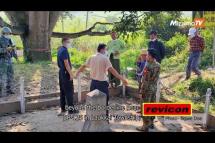 Embedded thumbnail for Myanmar objects to China erecting border fencing
