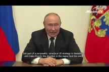 Embedded thumbnail for Putin lashes out at US over Ukraine, Taiwan