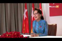 Embedded thumbnail for Daw Aung San Suu Kyi calls for people to vote on election day