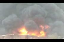 Embedded thumbnail for Myanmar junta soldiers burn oil fields in Magway’s Myaing township